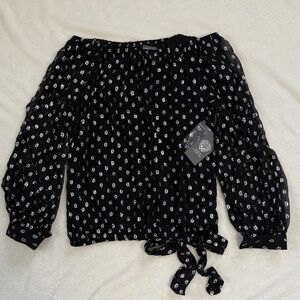 NWT Vince Camuto Off The Shoulder Top